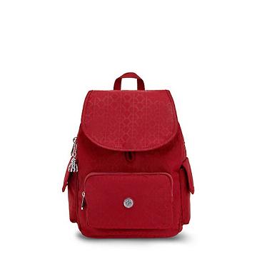 Mochilas Kipling City Pack Small Classic Rojos | MX 1498IL